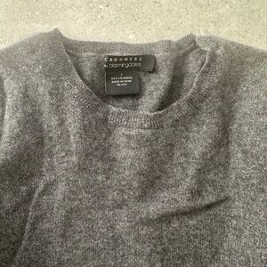Gray Cashmere Sweater